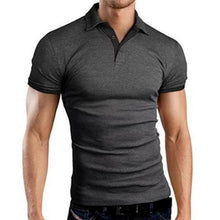 Load image into Gallery viewer, Litthing Casual Mens Polo Shirt Summer Short Sleeve