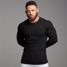 Load image into Gallery viewer, Autumn Fashion Men&#39;s T-shirt Sweater O-Neck Slim