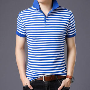 Casual Polo Shirts Short Sleeve Men Summer Cotton Breathable