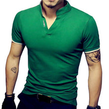 Load image into Gallery viewer, New Arrival Cotton Men Polo Shirt Tops Fashion Brand Plus